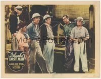 9z412 ISLAND OF LOST MEN Other Company LC 1939 Anthony Quinn, Broderick Crawford & men outside!