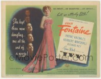 9z418 IVY TC 1947 utterly EVIL bad girl Joan Fontaine, pity the men in her life!