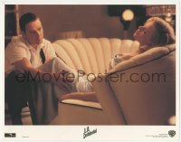 9z453 L.A. CONFIDENTIAL LC 1997 great image of Russell Crowe caressing sexy Kim Basinger's leg!