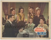9z461 LADIES OF WASHINGTON LC 1944 Anthony Quinn with Trudy Marshall, Sheila Ryan & pretty girls!