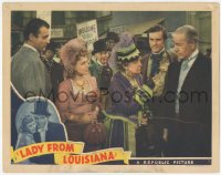 9z464 LADY FROM LOUISIANA LC 1941 John Wayne, pretty Ona Munson, Henry Stephenson & Helen Westley!