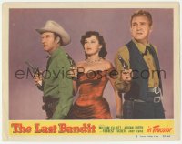 9z474 LAST BANDIT LC #5 1949 Wild Bill Elliott, Forrest Tucker & sexy Adrian Booth with guns drawn!