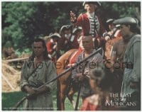 9z477 LAST OF THE MOHICANS LC 1992 Native American Indian Daniel Day Lewis holding musket!