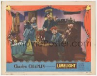 9z492 LIMELIGHT LC #7 1952 Charlie Chaplin, Nigel Bruce and others play in sad band!