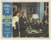 9z595 NIGHT HAS A THOUSAND EYES LC #3 1948 Edward G. Robinson, Gail Russell, John Lund & others!