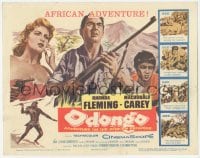 9z610 ODONGO TC 1956 Rhonda Fleming in an African adventure sweeping from Kenya to Congo!