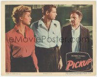 9z651 PICKUP LC #7 1951 sexy bad girl Beverly Michaels & Allan Nixon look over at Hugo Haas!