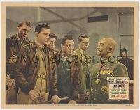 9z677 PURPLE HEART LC 1944 Dana Andrews & prisoners of war glare at Japanese officer Richard Loo!
