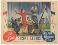 9z737 SECOND CHORUS LC 1940 Paulette Goddard & Fred Astaire dancing, Artie Shaw, Burgess Meredith