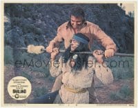 9z749 SHALAKO LC #8 1968 Sean Connery in death struggle with Woody Strode as Native American Chato!