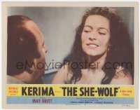 9z756 SHE-WOLF LC #2 1954 Alberto Lattuada's La Lupa, sexy Kerima is the most wicked woman ever!