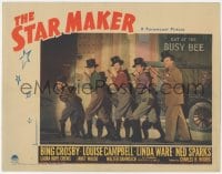 9z806 STAR MAKER LC 1939 Bing Crosby performing on stage with four young boys in top hats!