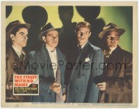 9z820 STREET WITH NO NAME LC #8 1948 Richard Widmark, Phillip Pine, Joseph Pevney & another smoking!