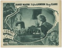 9z849 TERROR HOUSE LC 1943 Mary Clare watches old woman bring medicine to young James Mason!