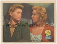 9z897 TREE GROWS IN BROOKLYN LC 1945 close up of sad Dorothy McGuire staring at Joan Blondell!