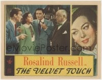 9z925 VELVET TOUCH LC #4 1948 Rosalind Russell, Leo Genn, Sydney Greenstreet & Leon Ames!