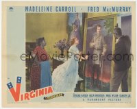 9z930 VIRGINIA LC 1941 Madeleine Carroll, Louise Beavers & Darby Jones looking at painting!
