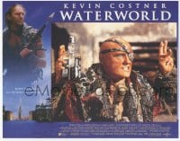 9z938 WATERWORLD LC 1995 great close up of Dennis Hopper with shaved head & eyepatch!