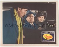9z954 WHERE THE SIDEWALK ENDS LC #6 1950 Dana Andrews & Bert Freed in car by Don Appell!