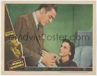 9z983 WOMAN'S VENGEANCE LC #2 1947 Charles Boyer & pretty Jessica Tandy, written by Aldous Huxley!