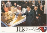 9z425 JFK signed Spanish LC 1991 by director Oliver Stone, Kevin Costner pictured during hearing!