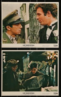 9z316 GODFATHER 3 color 8x10 stills 1972 Al Pacino, Diane Keaton, James Caan, Francis Ford Coppola!