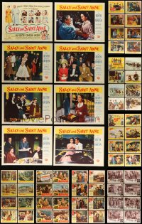 1a284 LOT OF 96 LOBBY CARDS 1960s-1970s complete sets from a variety of different movies!