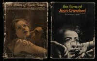 1a012 LOT OF 2 FILMS OF... HARDCOVER MOVIE BOOKS 1960s Greta Garbo & Joan Crawford!