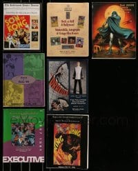 1a008 LOT OF 7 AUCTION CATALOGS 1993-05 cool movie posters & other Hollywood memorabilia!