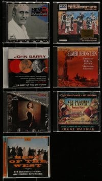 1a554 LOT OF 7 COMPOSER MOVIE SOUNDTRACK CDS 1980s-1990s music from a variety of different movies!