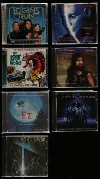 1a553 LOT OF 7 SCI-FI/FANTASY SOUNDTRACK CDS 1980s-1990s music from a variety of movies!