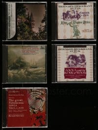 1a558 LOT OF 5 BERNARD HERRMANN COMPOSER MOVIE SOUNDTRACK CDS 1990s-2000s cool movie music!
