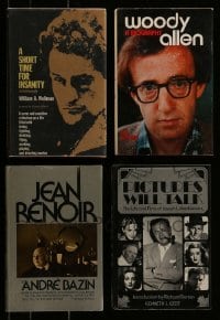 1a013 LOT OF 4 DIRECTOR BIOGRAPHY HARDCOVER BOOKS 1970s Woody Allen, William Wellman & more!