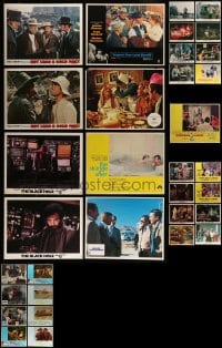 1a305 LOT OF 33 LOBBY CARDS 1960s-1980s great scenes from a variety of different movies!