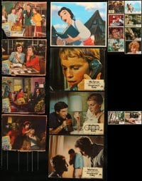 1a320 LOT OF 18 LOBBY CARDS 1940s-1990s incomplete sets from a variety of different movies!