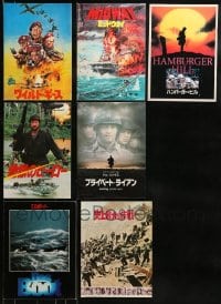 1a158 LOT OF 7 WAR JAPANESE PROGRAMS 1960s-1990s great images from a variety of movies!
