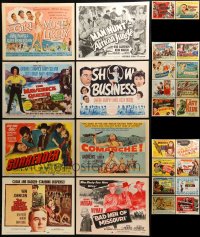 1a312 LOT OF 26 TITLE CARDS 1950s great images from a variety of different movies!