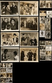 1a400 LOT OF 34 8X10 STILLS 1930s-1970s great scenes from a variety of different movies!