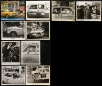 1a567 LOT OF 9 8X10 STILLS AND 1 REPRO SHOWING TAXI CABS 1980s cool public transportation images!