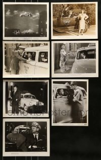 1a458 LOT OF 7 1940S 8X10 STILLS SHOWING TAXI CABS 1940s great public transportation images!