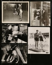 1a469 LOT OF 5 MARILYN MONROE 8X10 PHOTOS 1950s-1960s some candids of the sexy Hollywood star!
