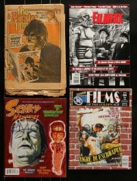 1a061 LOT OF 4 MOVIE MAGAZINES 1970s-2000s Monster Times, Scary Monsters, Films of the Golden Age