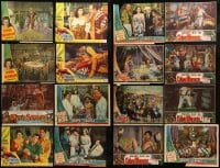 1a324 LOT OF 16 MARIA MONTEZ TRIMMED LOBBY CARDS 1940s-1950s incomplete sets from several movies!