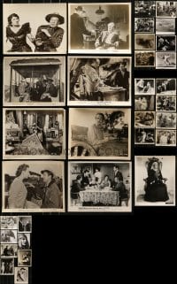 1a401 LOT OF 33 1950S-60S 8X10 STILLS 1950s-1960s great scenes from a variety of different movies!