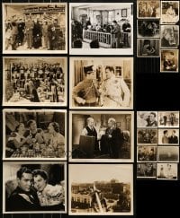 1a413 LOT OF 22 1930S 8X10 STILLS 1930s great scenes from a variety of different movies!