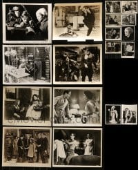1a560 LOT OF 18 RE-STRIKE AND RE-RELEASE 8X10 STILLS 1960s-1990s scenes from a variety of movies!