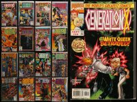 1a512 LOT OF 17 GENERATION X COMIC BOOKS 1990s part of the Marvel Comics X-Men series!