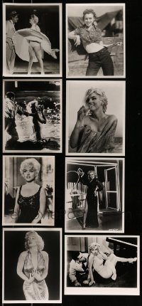 1a569 LOT OF 8 MARILYN MONROE 8X10 REPRO PHOTOS 1980s great images of the legendary sex symbol!