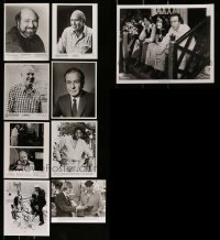 1a448 LOT OF 9 8X10 STILLS OF DIRECTORS AND PRODUCERS 1960s-1980s great posed portaits & candids!