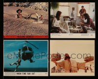 1a478 LOT OF 4 COLOR 8X10 STILLS 1970s-1980s great scenes from a variety of different movies!